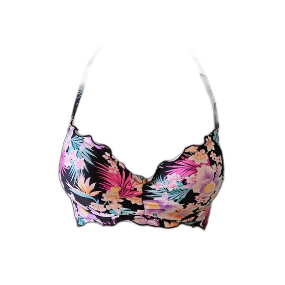 Hobie Underwire Halter Bikini Top Sz XL - Picture 2 of 5